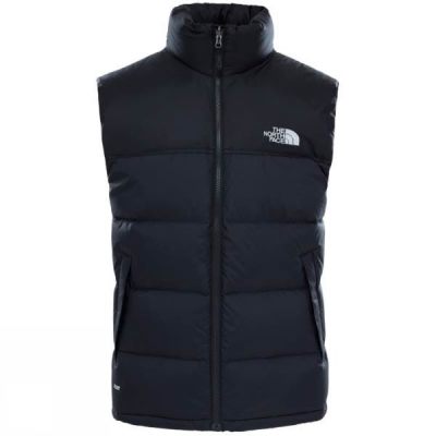 Chaleco The North Face Nuptse Hombre - Azul Marino / Negras - Chile GHF837629